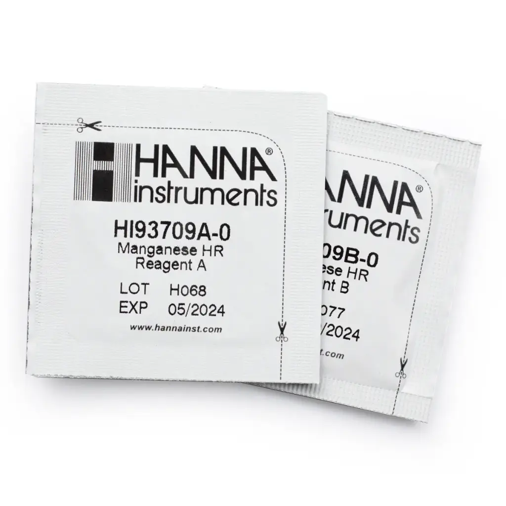 Reagentia voor ijzer, 100 stuks (0,00 - 5,00 mg/liter)