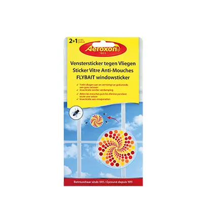 Flybait windowsticker, 10 stuks