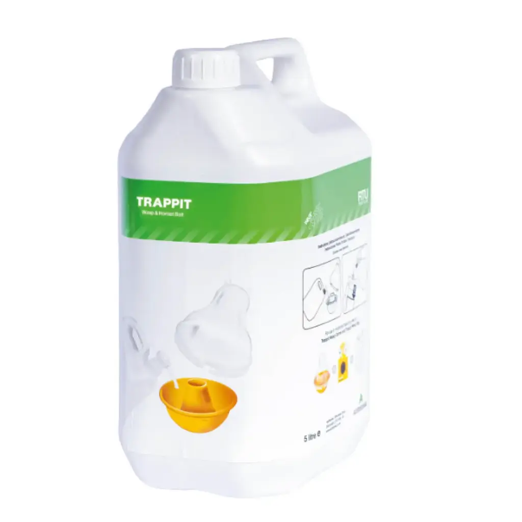 Trappit vulvloeistof wesp- en vliegenval, 5 liter 