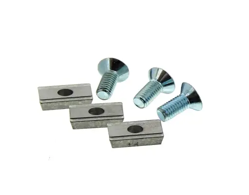 [A00908] Replacement blades for aluminium hoof trimming disc, 3 pieces