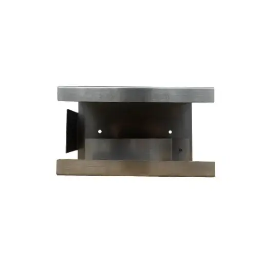 [A01852] Wall bracket for disposable gloves, stainless steel