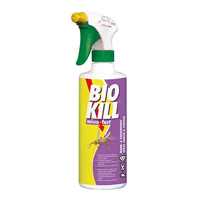 [A02230] Bio Kill Micro-Fast mand- en kussenspray, 450 mL