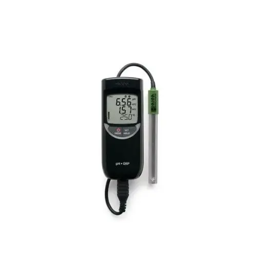 [A02583] Mètre pH, mV, redox et température portatif étanche