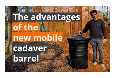 All the advantages of the IF mobile cadaver barrel