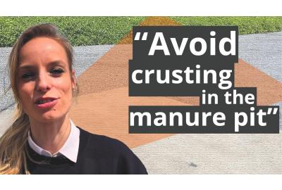 Treat manure efficiently