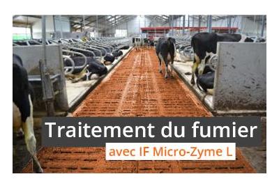 Traitement efficace du fumier avec IF Micro-Zyme L