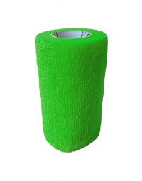 Zelfklevende bandage groen, 10 cm X 4,5 meter