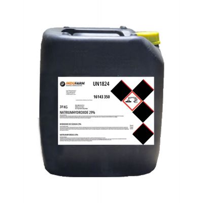 Sodium hydroxide 29%, 31 kg