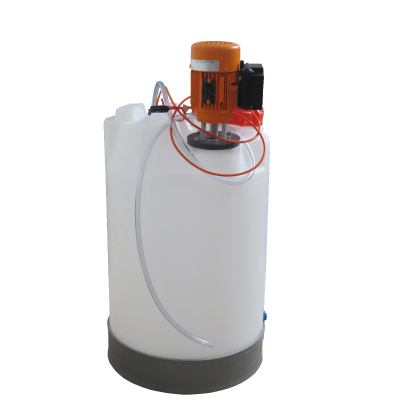 IF Mixing tank polyethylene incl. mixer, 60 liters