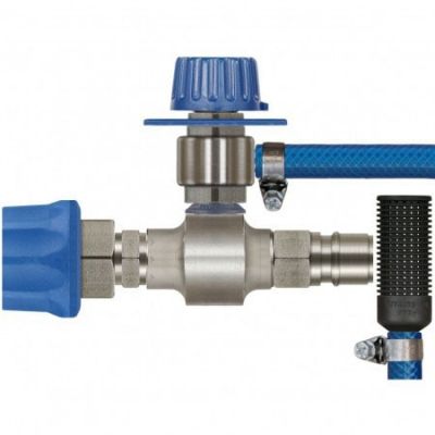 IF Foam unit on HD hose with dosing valve