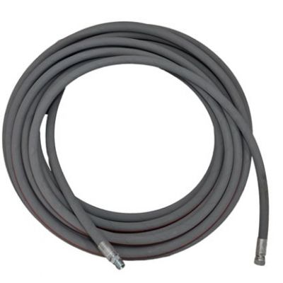 High pressure hose 3 meter black, 3/8" male thread * 3/8" male thread