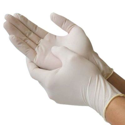 Gants en vinyle poudré, 100 pièces