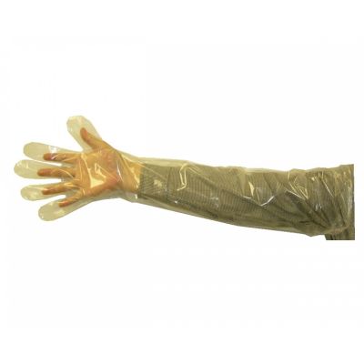 Veterinary delivery gloves 92cm, 100 pieces