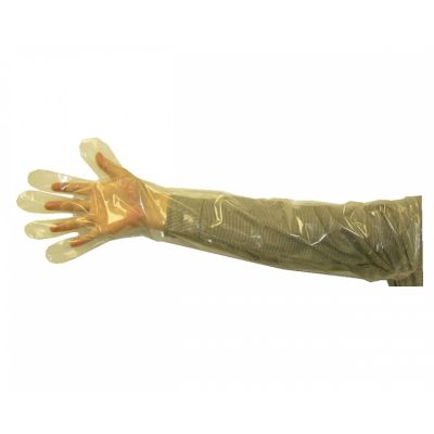 Gants de fouille vétérinaire 92 cm, distributeur 100 pièces