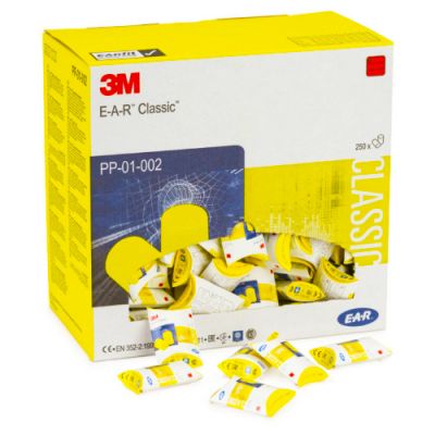 Earplugs 3M E-A-R classic, 250 pieces