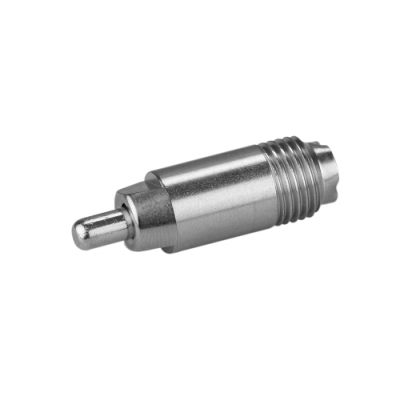 Trough-nipple low pressure male thread, 1/4"