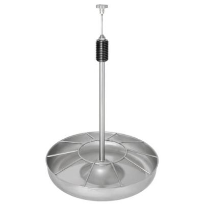 Batterie d'alimentation pour porcelets avec crochet en J en inox, 8 litres