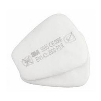 Stoffilter 3M 5935 P3, per set