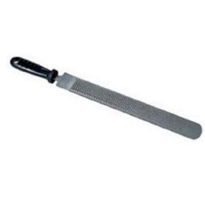 Rasp with plastic handle