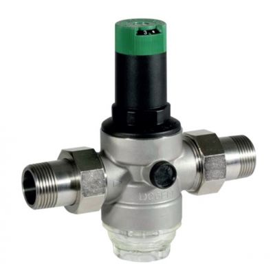 Pressure regulator male thread including couplings