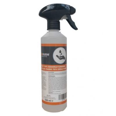 Indufarm Spray pour les mains +70%, 500 mL