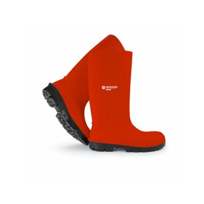 Bottes de sécurité rouge S4