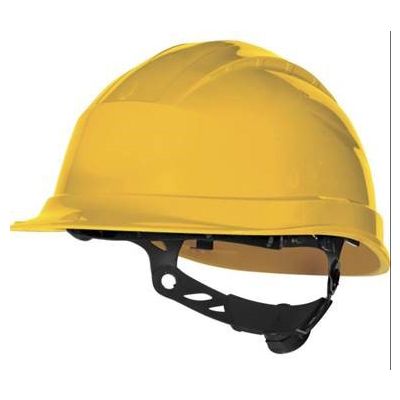 Casque de sécurité jaune