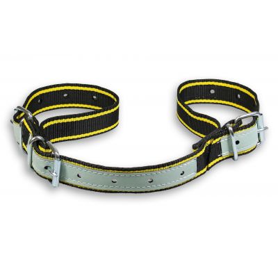 Ceinture anti-écart réglable en cuir renforcé, largeur 40 mm