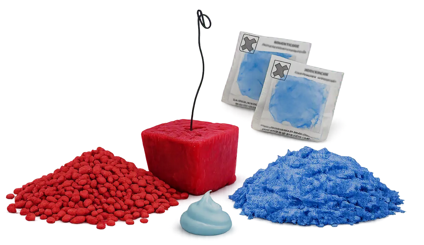 formuleringen rodenticides