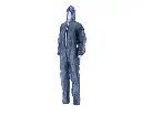 Wegwerpoverall blauw