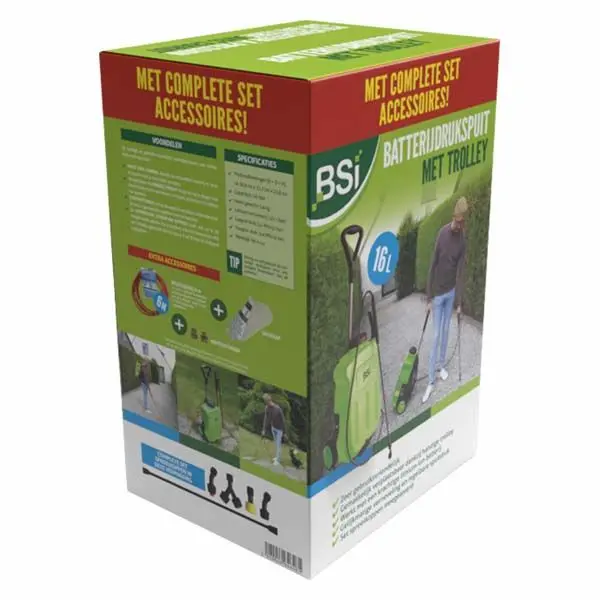 Batterijdrukspuit op accu