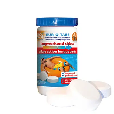 Eur-O-Tabs langwerkende chloortabletten