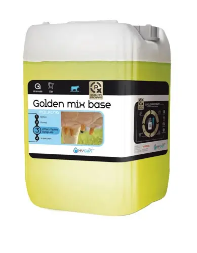 Golden-Mix dip uierdip Chloordioxide Kersia