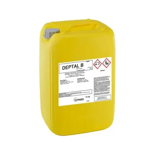 Deptal B biocide voor reinigen en ontsmetten karnen en botervormen