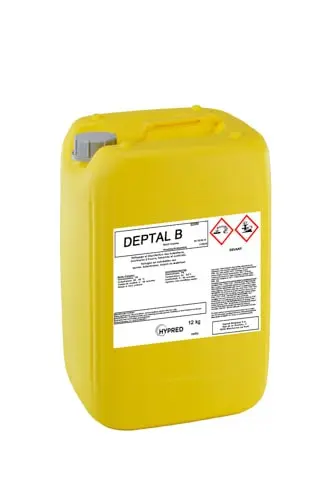 Deptal B biocide voor reinigen en ontsmetten karnen en botervormen
