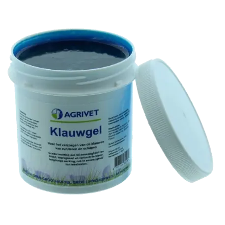 Hoof gel with dosing bottle