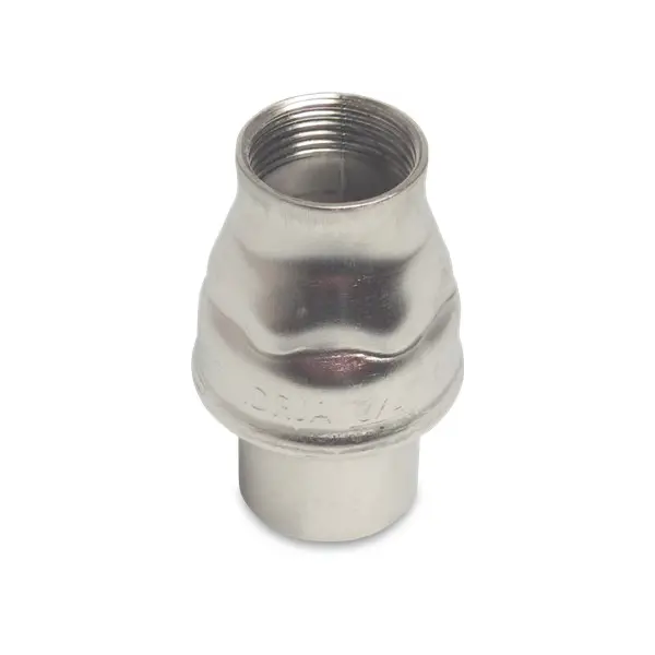 Clapet anti-retour inox, filetage intérieur