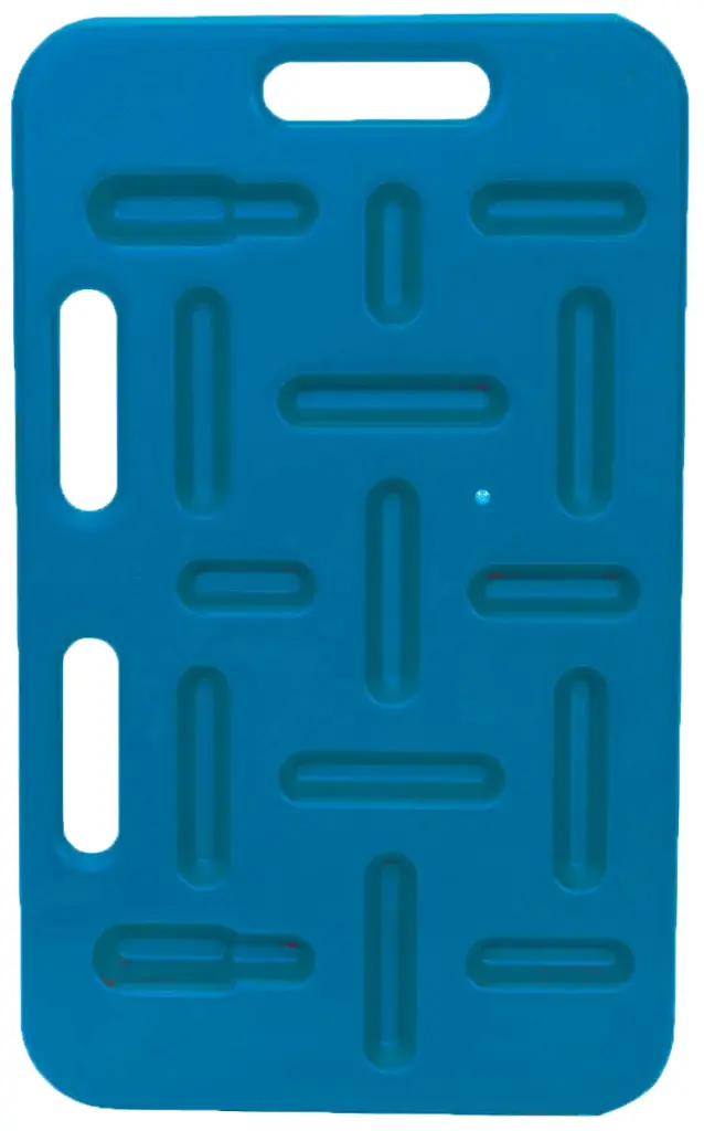Panneau de guidage avec coins renforcés