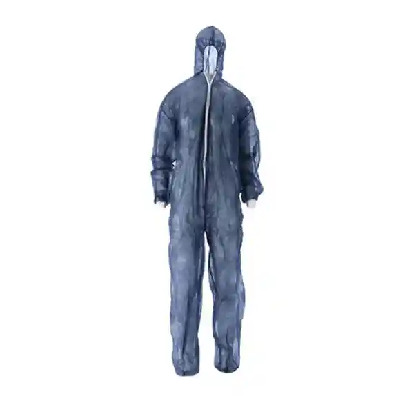 Wegwerpoverall blauw non-woven