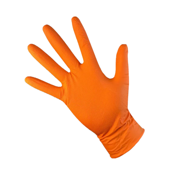 Wegwerphandschoenen T-Grip nitril, dispenser 50 stuks