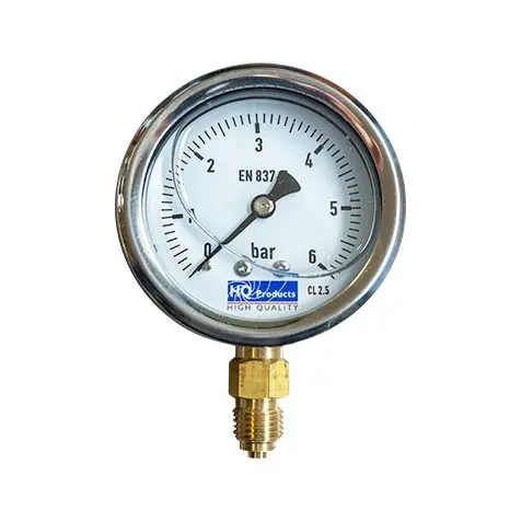 Manometer rvs