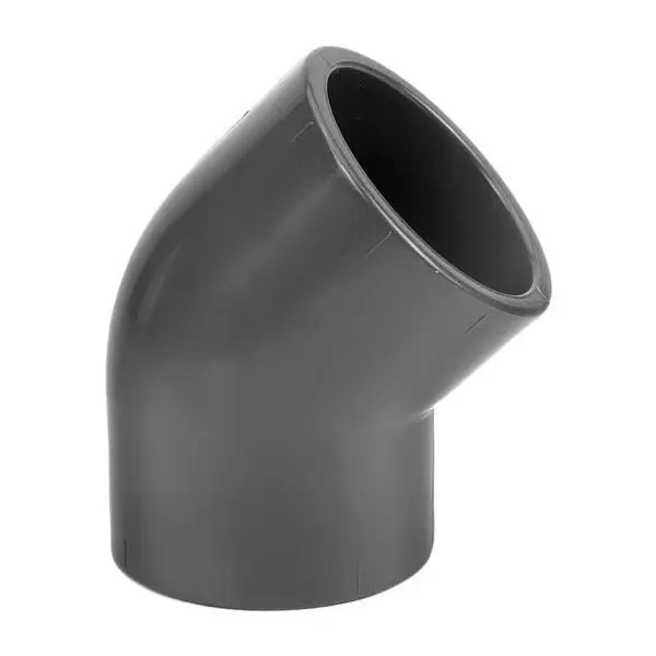 Lijmbocht PVC 45°