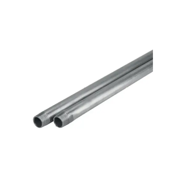 Inox pipe male thread X male thread 1/2"