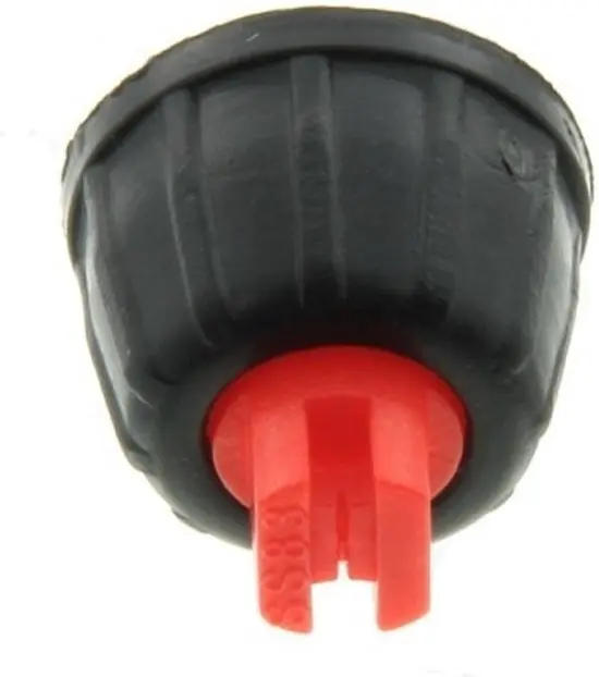 Spleetdop t.b.v. batterijdrukspuit