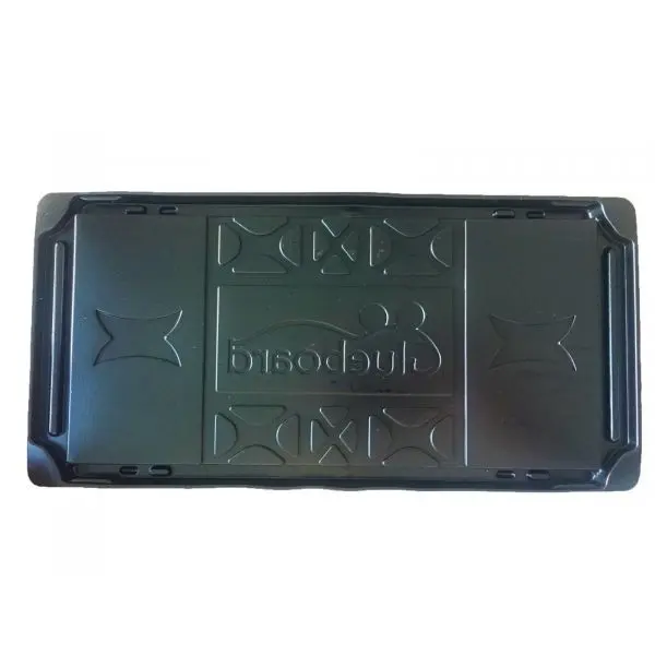 Lijmplaat boek 2 stuks, 12 X 25 cm
