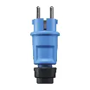 Fiche 3 X 2,5 mm², IP44