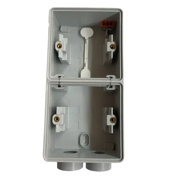 Surface-mounted double box, vertical