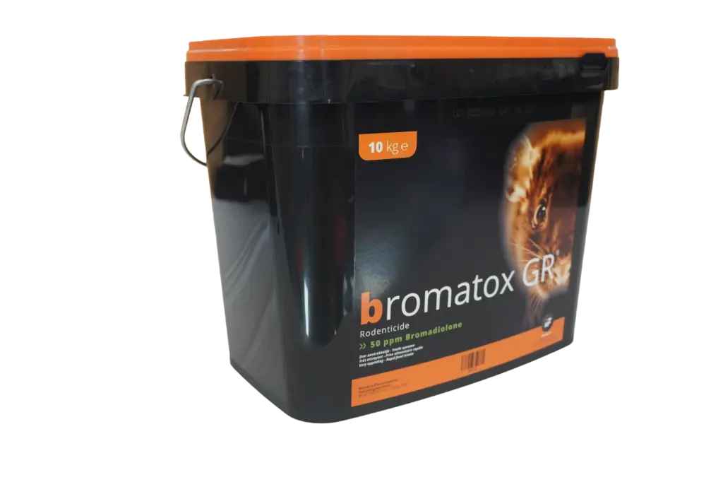 Bromatox, 10 kg  rattevergif 50 ppm Bromadialone