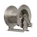 Self-retracting high-pressure hose reel, 60 meters
