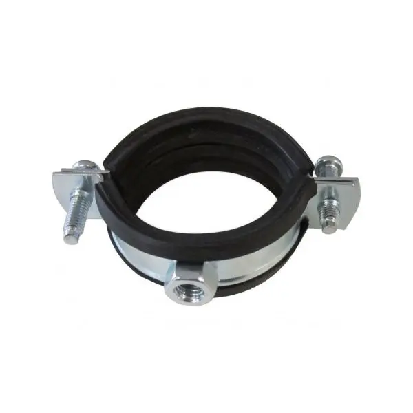 Pipe clamp for high-pressure pipe 15 - 19 mm, stainless stee
